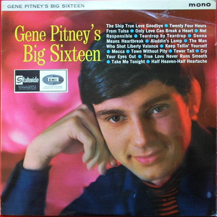 Gene Pitney - Gene Pitney's Big Sixteen (LP, Album, Comp, Mono)