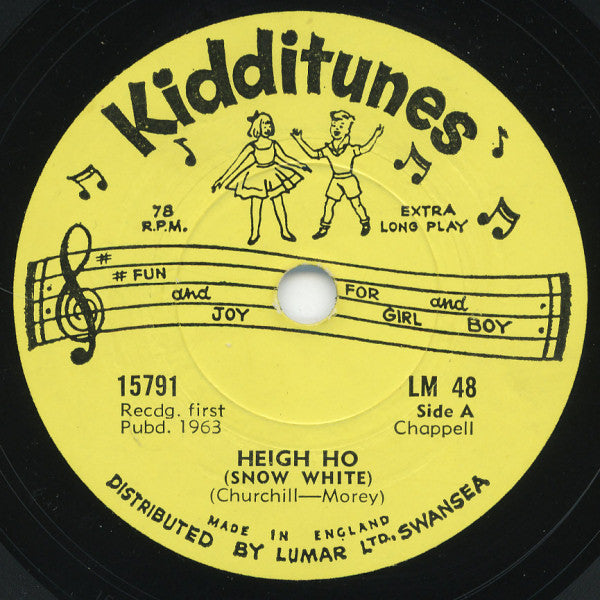 Unknown Artist - Heigh Ho (Snow White) (6")