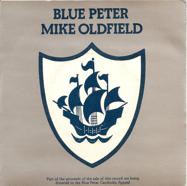 Mike Oldfield - Blue Peter (7", Single, 'Pi)