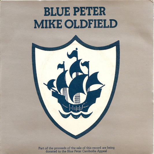 Mike Oldfield - Blue Peter (7", Single, 'Pi)