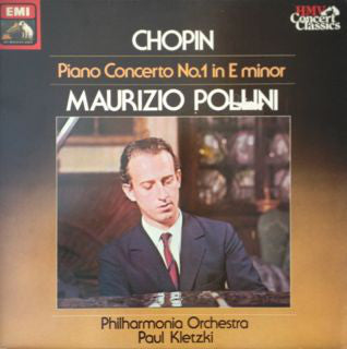 Chopin* - Maurizio Pollini, Philharmonia Orchestra, Paul Kletzki - Piano Concerto No.1 In E Minor (LP, Album, RE)