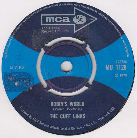 The Cuff Links - Robin's World (7", Single)