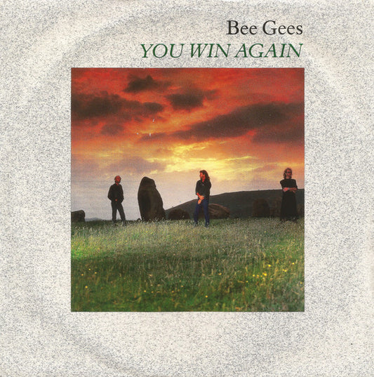 Bee Gees - You Win Again (7", Single)