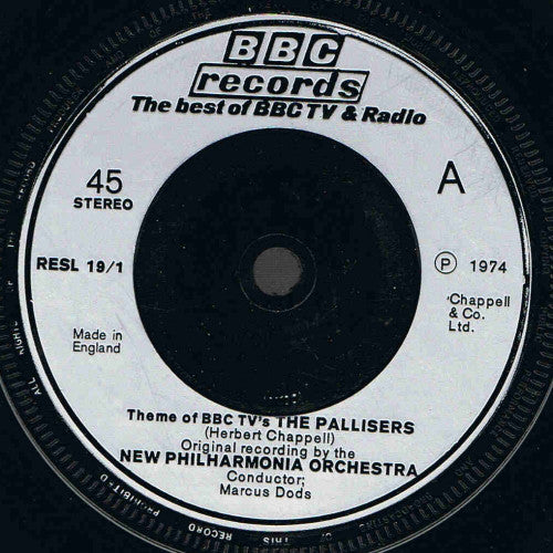 New Philharmonia Orchestra - Theme Of BBC Tv's The Pallisers (7")