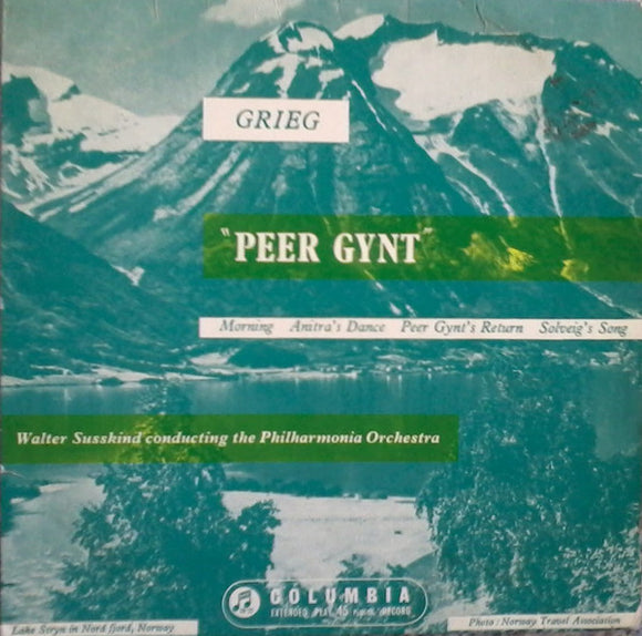 Grieg*, Walter Susskind Conducting Philharmonia Orchestra, The* - Peer Gynt (7