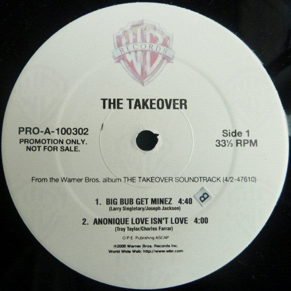 Various - The Takeover (12", Promo)