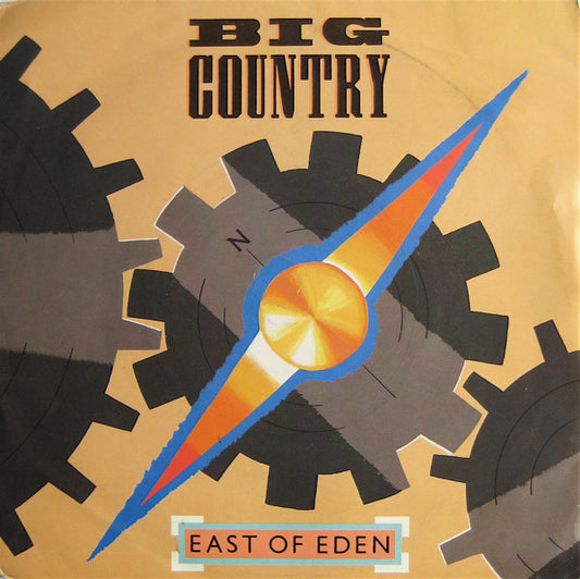 Big Country - East Of Eden (7", Single, Sil)