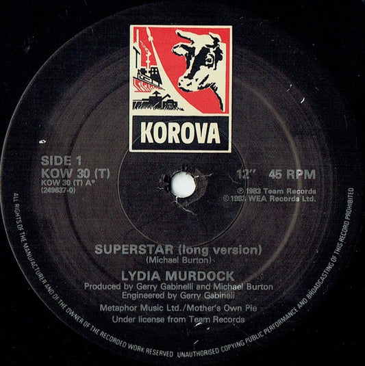 Lydia Murdock - Superstar (12", Single)