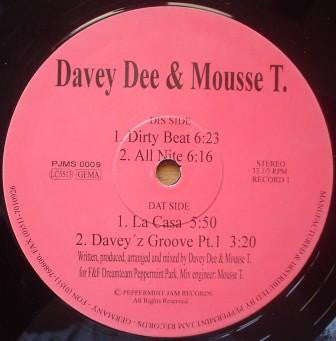 Davey Dee & Mousse T. - The Dirty Beat EP (12