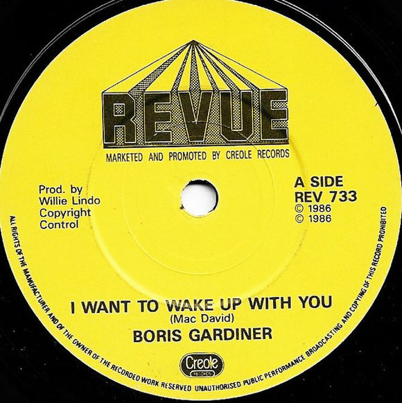 Boris Gardiner - I Want To Wake Up With You (7