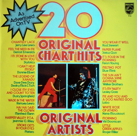 Various - 20 Original Chart Hits  (LP, Comp)