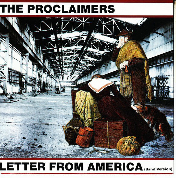 The Proclaimers - Letter From America (Band Version) (7", Single, Pap)