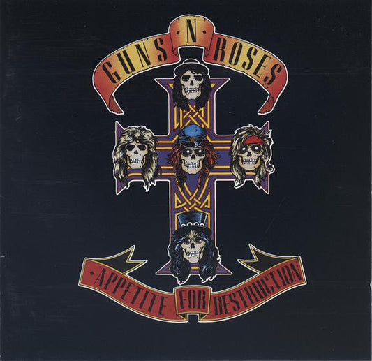 Guns N' Roses - Appetite For Destruction (CD, Album, RP, Son)