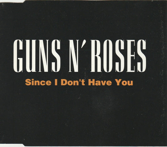 Guns N' Roses - Since I Don't Have You (CD, Maxi)