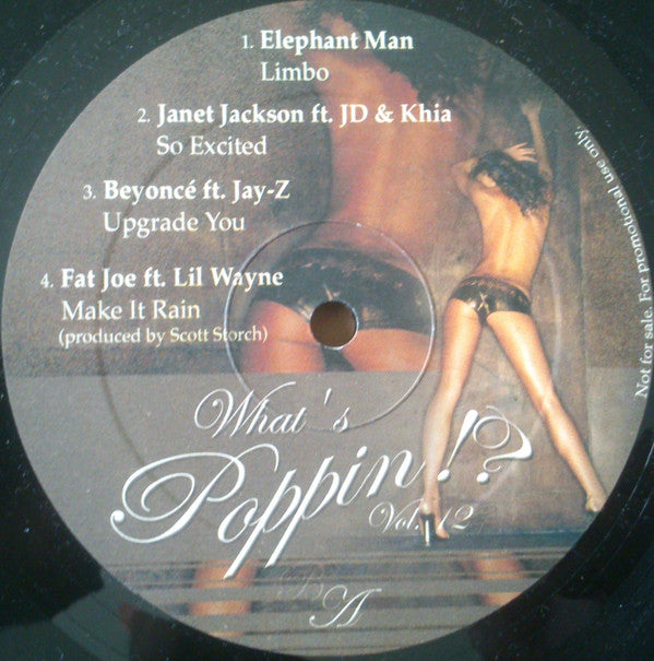 Various - What's Poppin!? Vol. 12 (12", Comp, Promo)