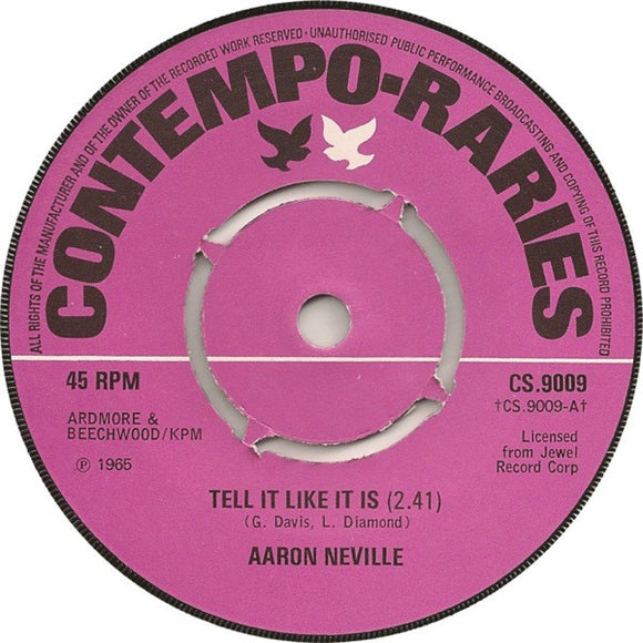 Aaron Neville - Tell It Like It Is / Why Worry (7