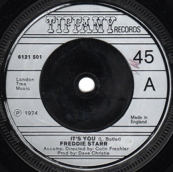 Freddie Starr - It's You (7", Single)