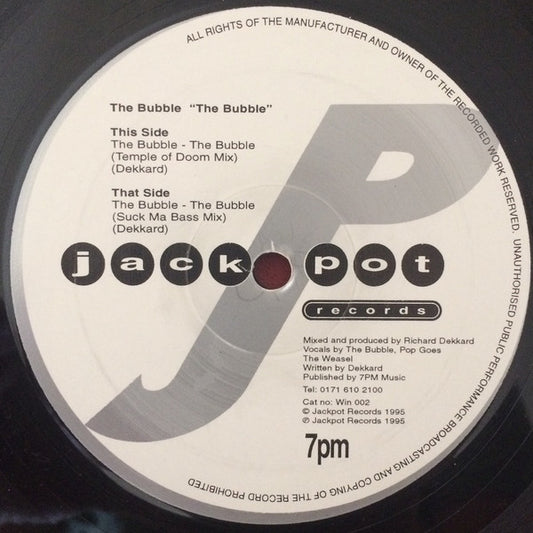 The Bubble - The Bubble (12", RE)