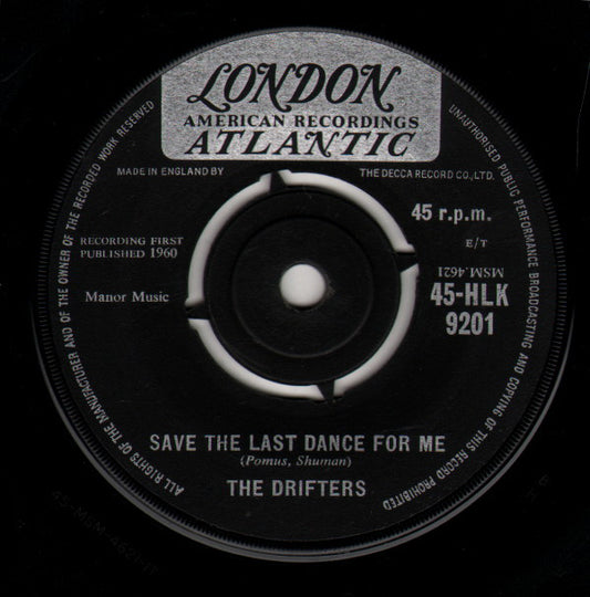 The Drifters - Save The Last Dance For Me (7")