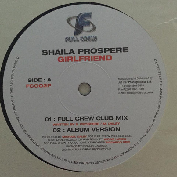 Shaila Prospere - Girlfriend  (12