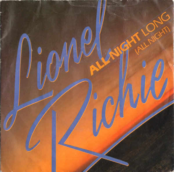 Lionel Richie - All Night Long (All Night) (7", Single, Sol)