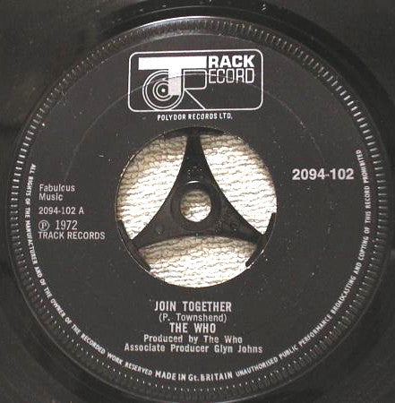 The Who - Join Together (7", Single, Juk)