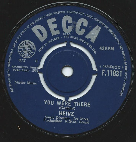 Heinz - You Were There (7", Single)