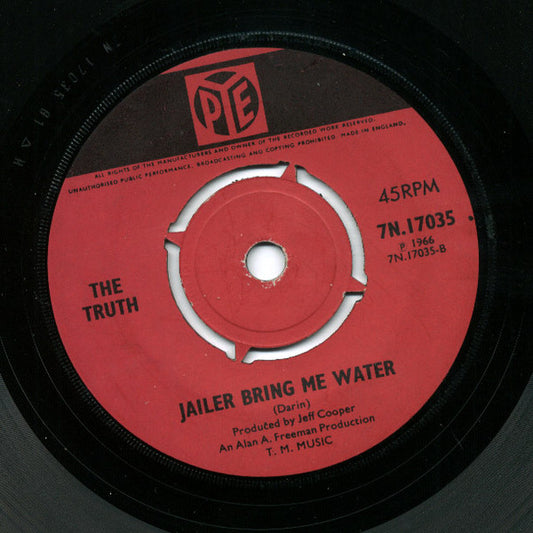 The Truth (5) - Girl (7", Single, Mono, 4 P)