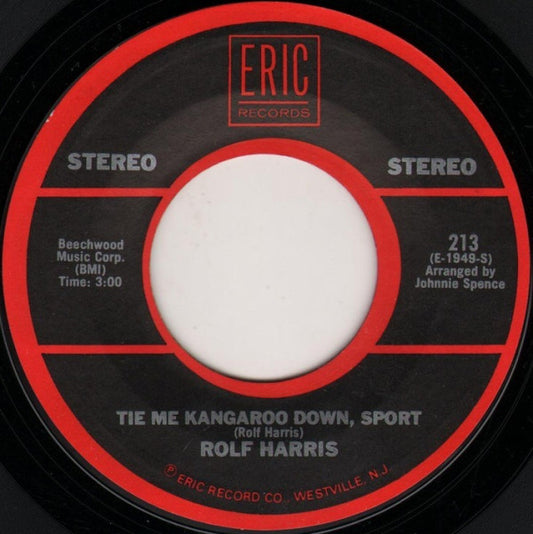 Rolf Harris - Tie Me Kangaroo Down, Sport / Two Little Boys (7", Mono)