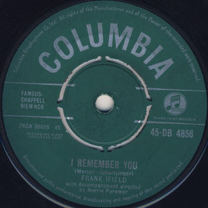 Frank Ifield - I Remember You (7", Single)