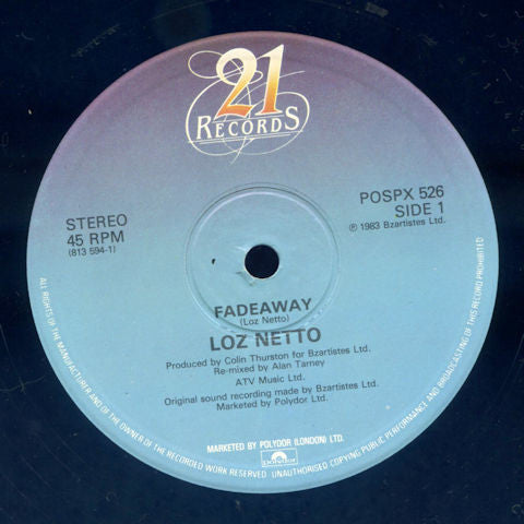 Loz Netto - Fadeaway (12