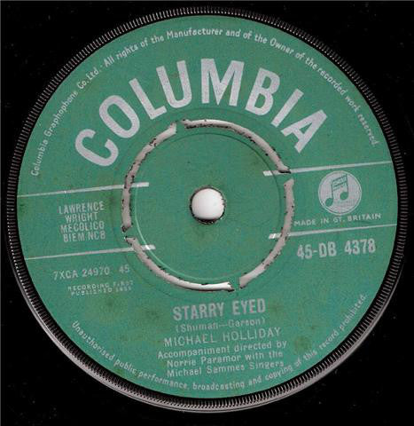 Michael Holliday - Starry Eyed (7")