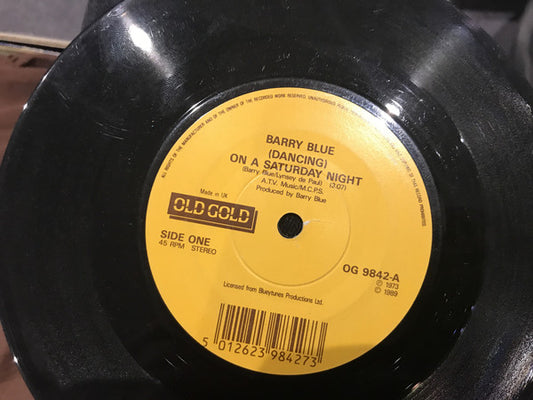 Barry Blue - Dancing On A Saturday Night / Do You Wanna Dance (7")