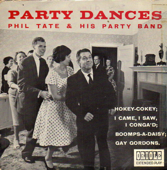 Phil Tate And His Party Band - Party Dances (7", EP)