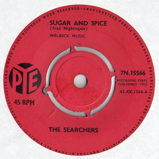 The Searchers - Sugar And Spice (7", Single)