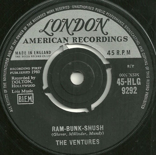 The Ventures - Ram-Bunk-Shush (7")