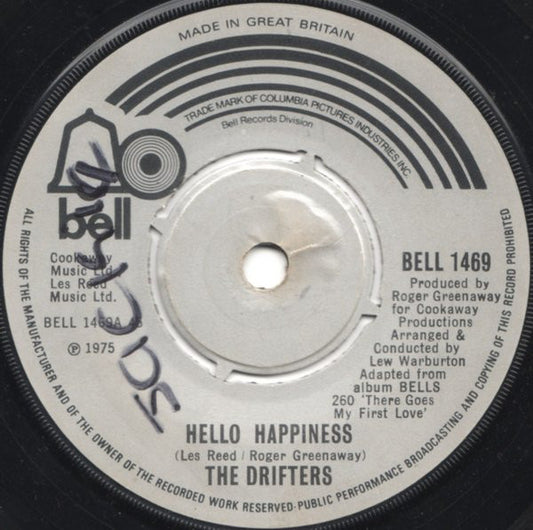 The Drifters - Hello Happiness (7", Single)