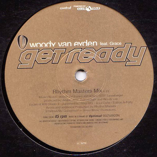 Woody van Eyden Feat. Grace* - Get Ready (Part 2) (12")