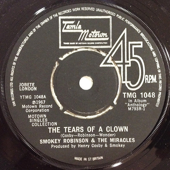 Smokey Robinson & The Miracles - The Tears Of A Clown (7