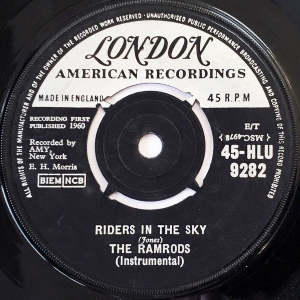 The Ramrods - Riders In The Sky (7", Single)