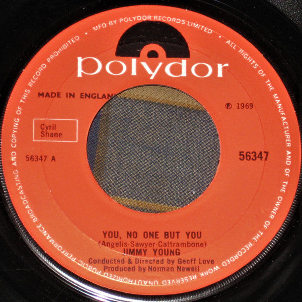 Jimmy Young (5) - You, No One But You (7", Lar)