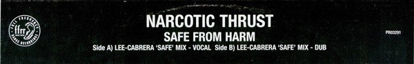 Narcotic Thrust - Safe From Harm (12", Promo)