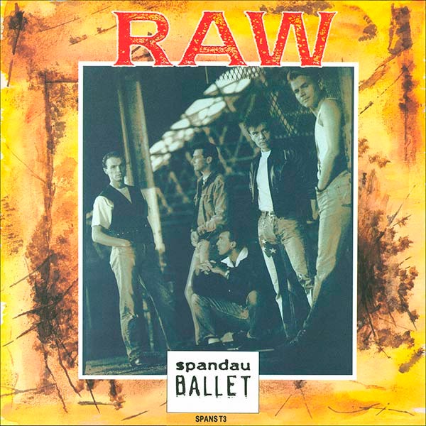 Spandau Ballet - Raw (12", Single)