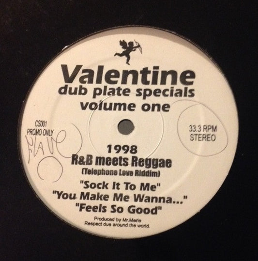 Various - Dub Plate Specials Volume One - R&B Meets Reggae (12", Promo, Unofficial)