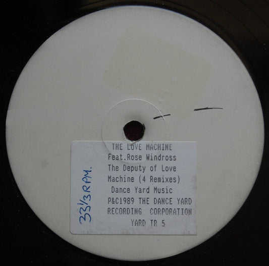 The Love Machine* - The Deputy Of Love Machine (Remixes) (12", W/Lbl, Sti)