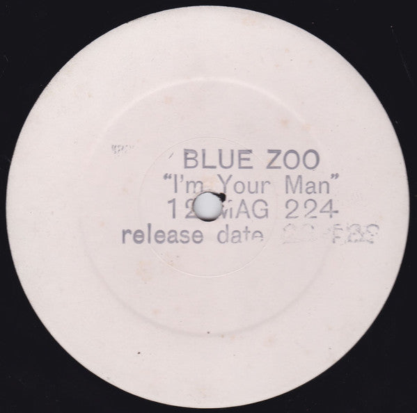 Blue Zoo - I'm Your Man (12", Promo)