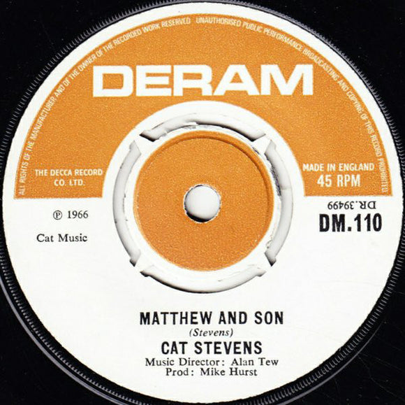 Cat Stevens - Matthew And Son (7