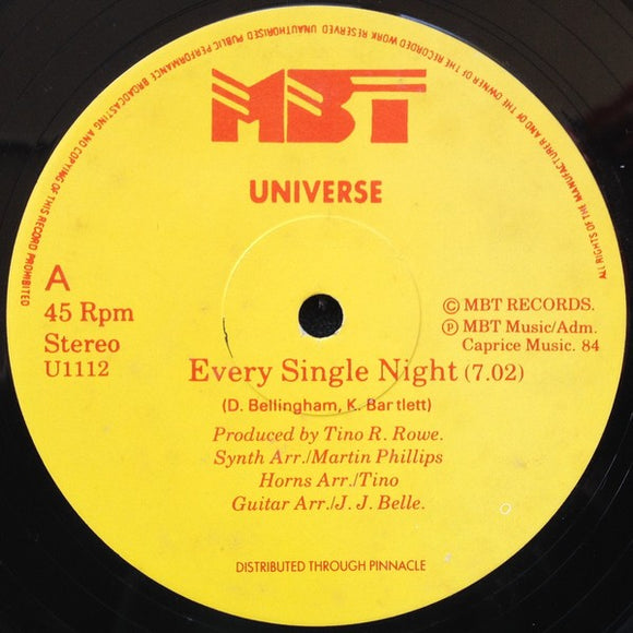 Universe (6) - Every Single Night (12