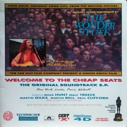 The Wonder Stuff - Welcome To The Cheap Seats (The Original Soundtrack E.P.) (12", EP)