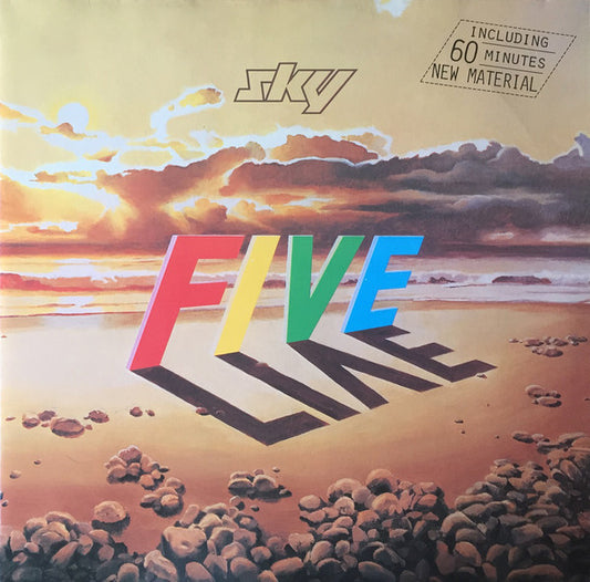 Sky (4) - Sky Five Live (2xLP, Album, Gat)